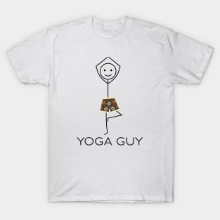 Funny Men Yoga T-Shirt